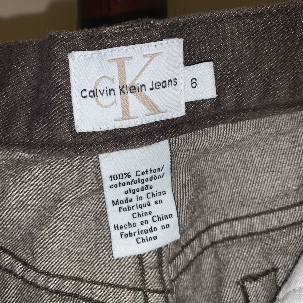 Calvin Klein Denim Skirt